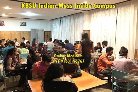 low fees medical colleges in Russia, Kabardino balkarian State University Indian mess in Russia 02
