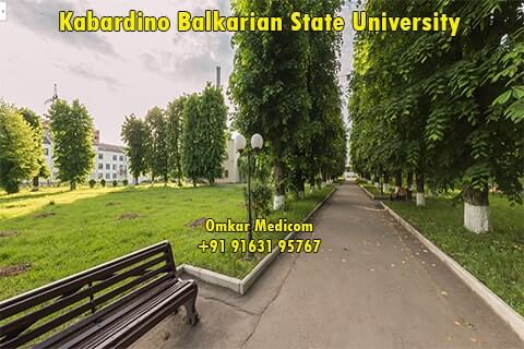 lowest mbbs fees in russia, Kabardino balkarian State University campus 06