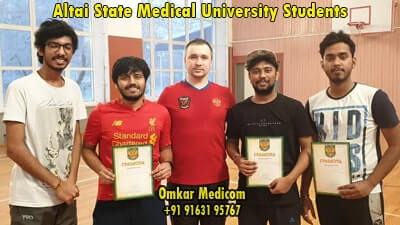 Omkar Medicom students in Russia 001